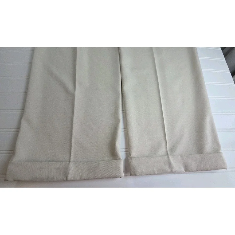 Brooks Brothers Country Club Pro Sport Golf Pants Tan Polyester Mens 38x32 NWT